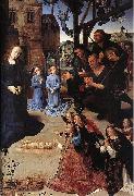 Hugo van der Goes The Adoration of the Shepherds oil on canvas